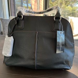 TIGNANELLO Black Leather Purse NWT